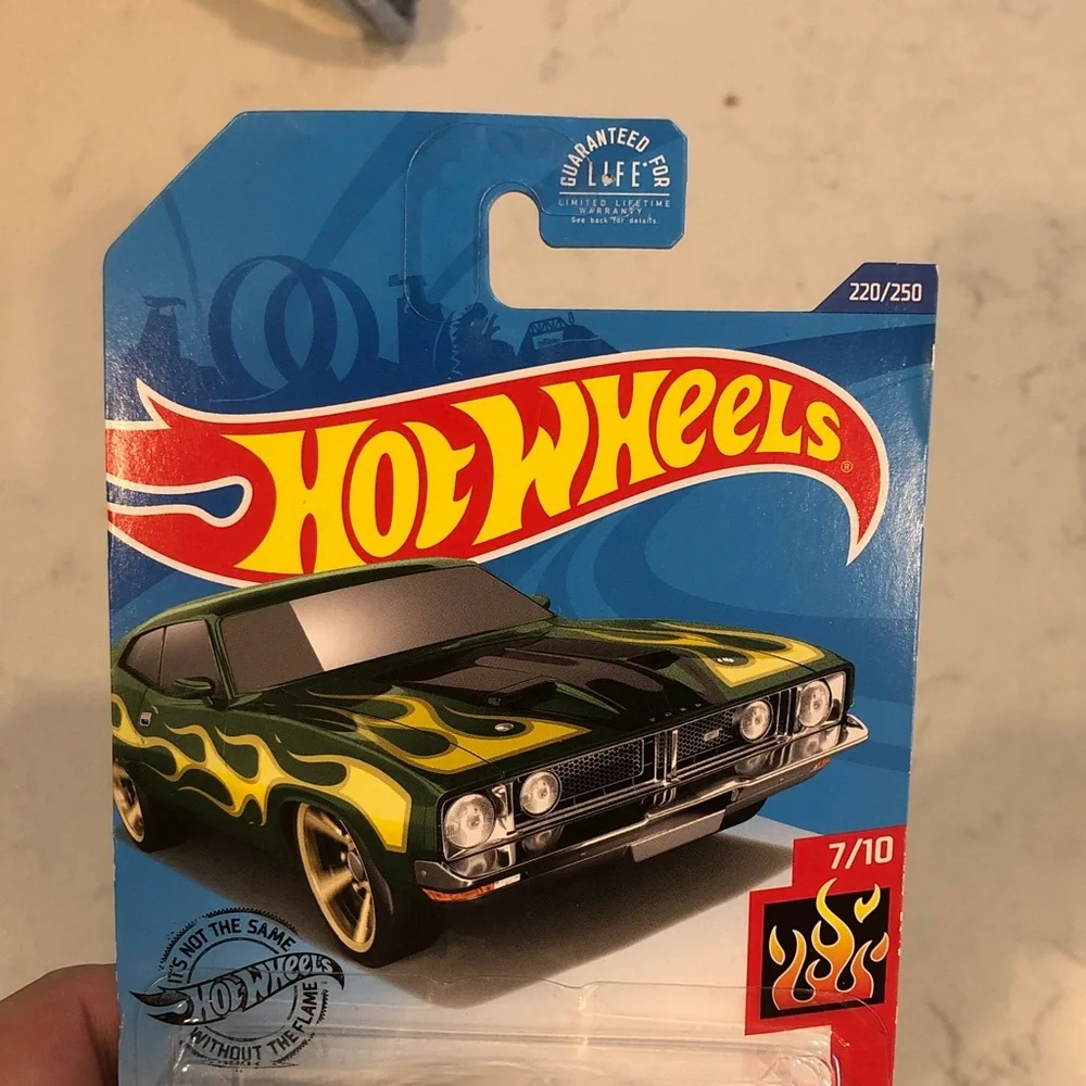 Mattel Hot Wheels '73 Ford Falcon XB - Green and Black